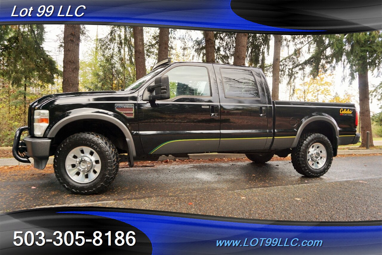 2010 Ford F-350 Cabelas 4X4 Power Stroke Diesel Heated Leather GPS  Moon Roof Two Tone Leather Short Bed NEW TIRES - Photo 8 - Milwaukie, OR 97267