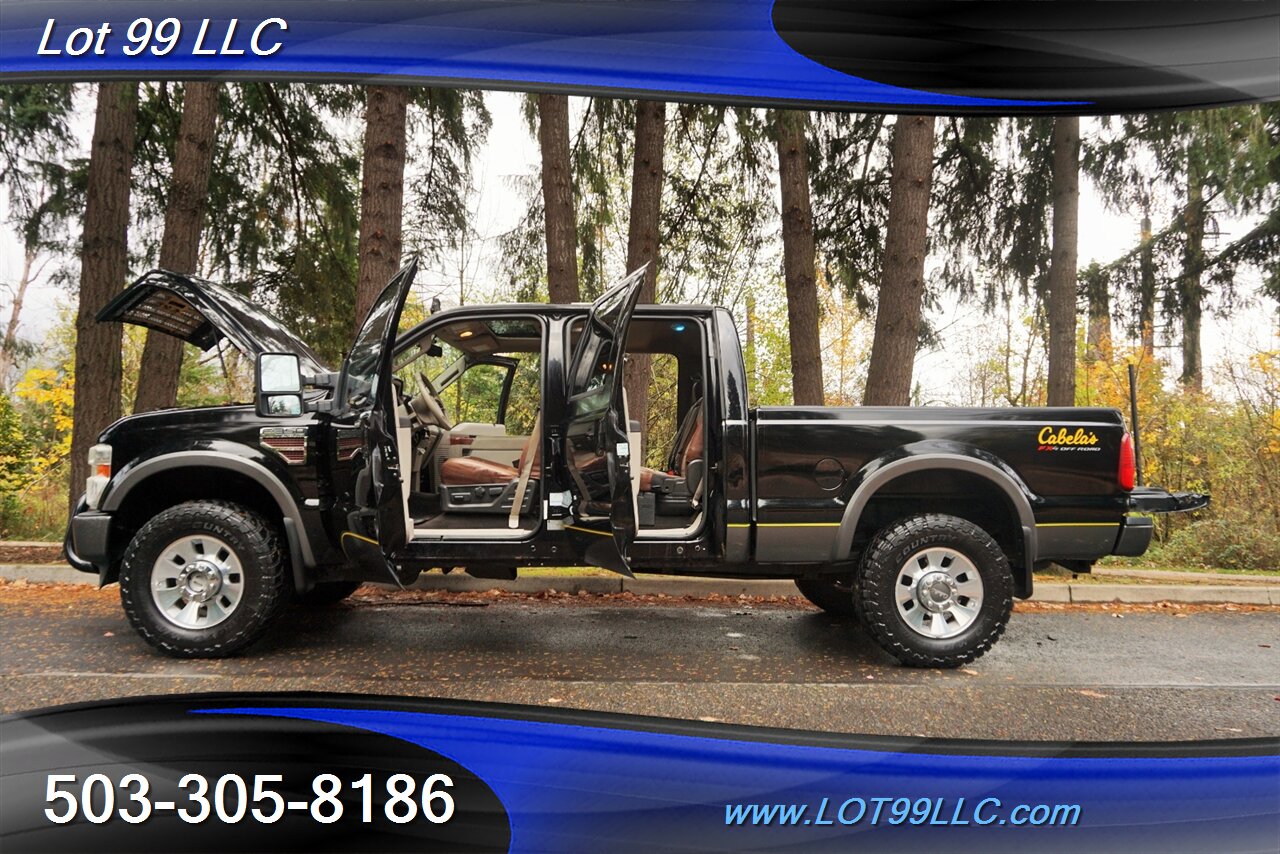 2010 Ford F-350 Cabelas 4X4 Power Stroke Diesel Heated Leather GPS  Moon Roof Two Tone Leather Short Bed NEW TIRES - Photo 27 - Milwaukie, OR 97267