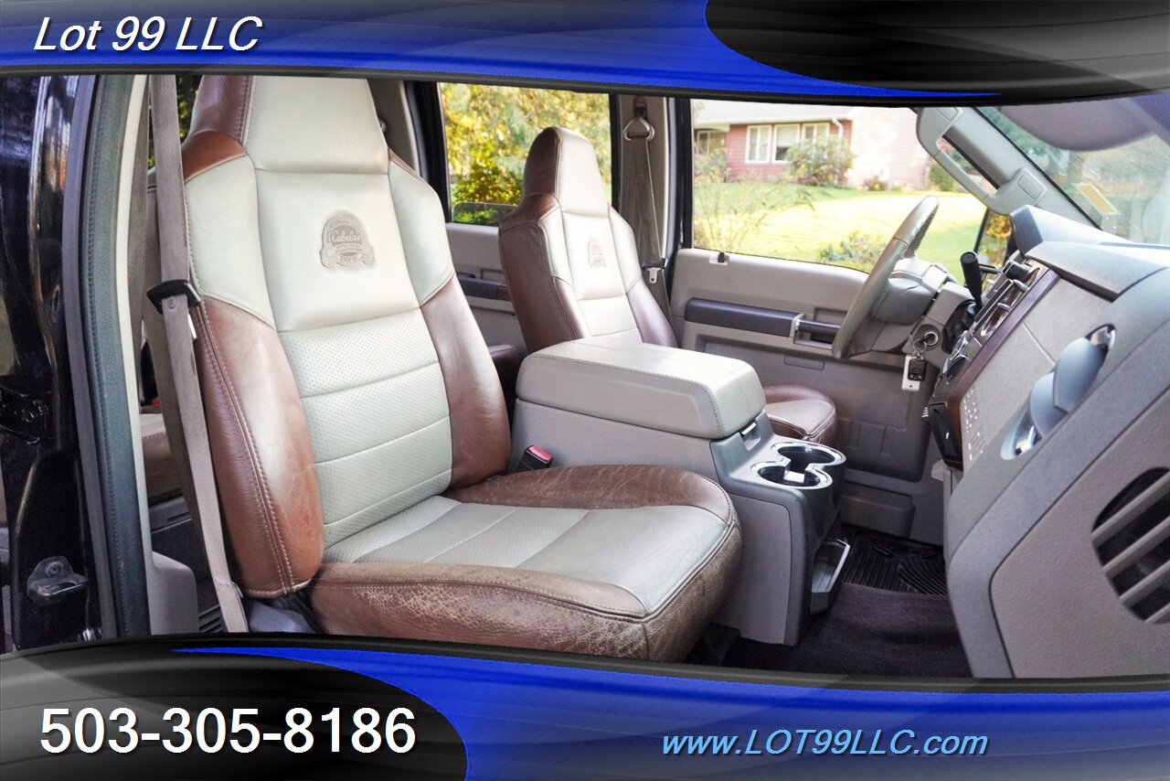 2010 Ford F-350 Cabelas 4X4 Power Stroke Diesel Heated Leather GPS  Moon Roof Two Tone Leather Short Bed NEW TIRES - Photo 61 - Milwaukie, OR 97267
