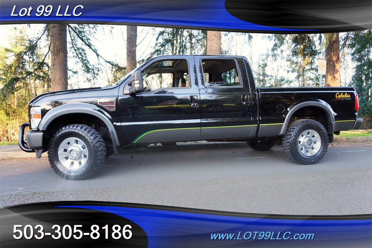 2010 Ford F-350 Cabelas 4X4 Power Stroke Diesel Heated Leather GPS  Moon Roof Two Tone Leather Short Bed NEW TIRES - Photo 41 - Milwaukie, OR 97267