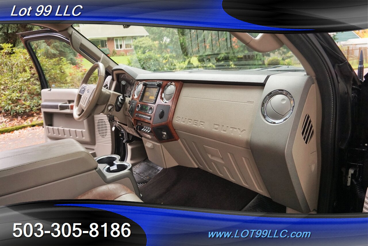 2010 Ford F-350 Cabelas 4X4 Power Stroke Diesel Heated Leather GPS  Moon Roof Two Tone Leather Short Bed NEW TIRES - Photo 20 - Milwaukie, OR 97267