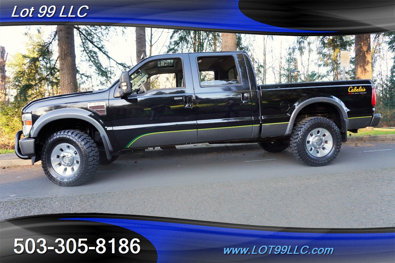 2010 Ford F-350 Cabelas 4X4 Power Stroke Diesel Heated Leather GPS  Moon Roof Two Tone Leather Short Bed NEW TIRES - Photo 42 - Milwaukie, OR 97267