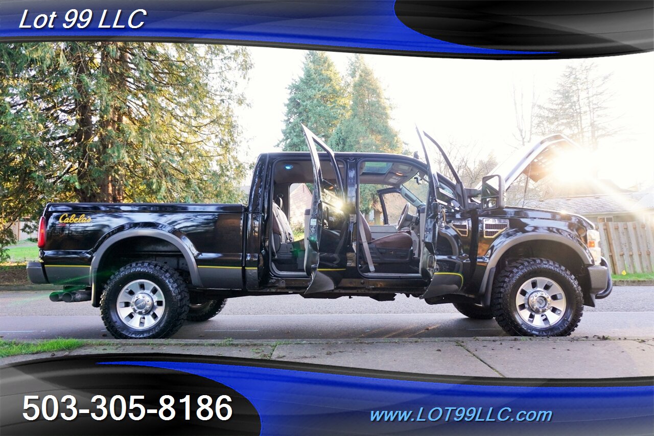 2010 Ford F-350 Cabelas 4X4 Power Stroke Diesel Heated Leather GPS  Moon Roof Two Tone Leather Short Bed NEW TIRES - Photo 69 - Milwaukie, OR 97267