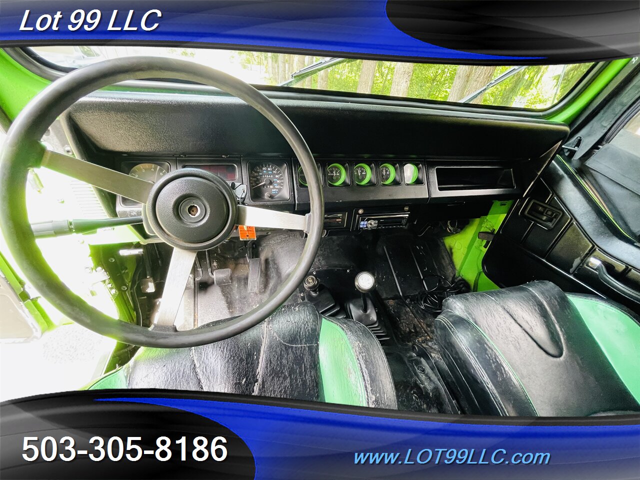 1992 Jeep Wrangler 4x4 *Lime Green Body Armour* Winch NEW TIRES Top   - Photo 10 - Milwaukie, OR 97267