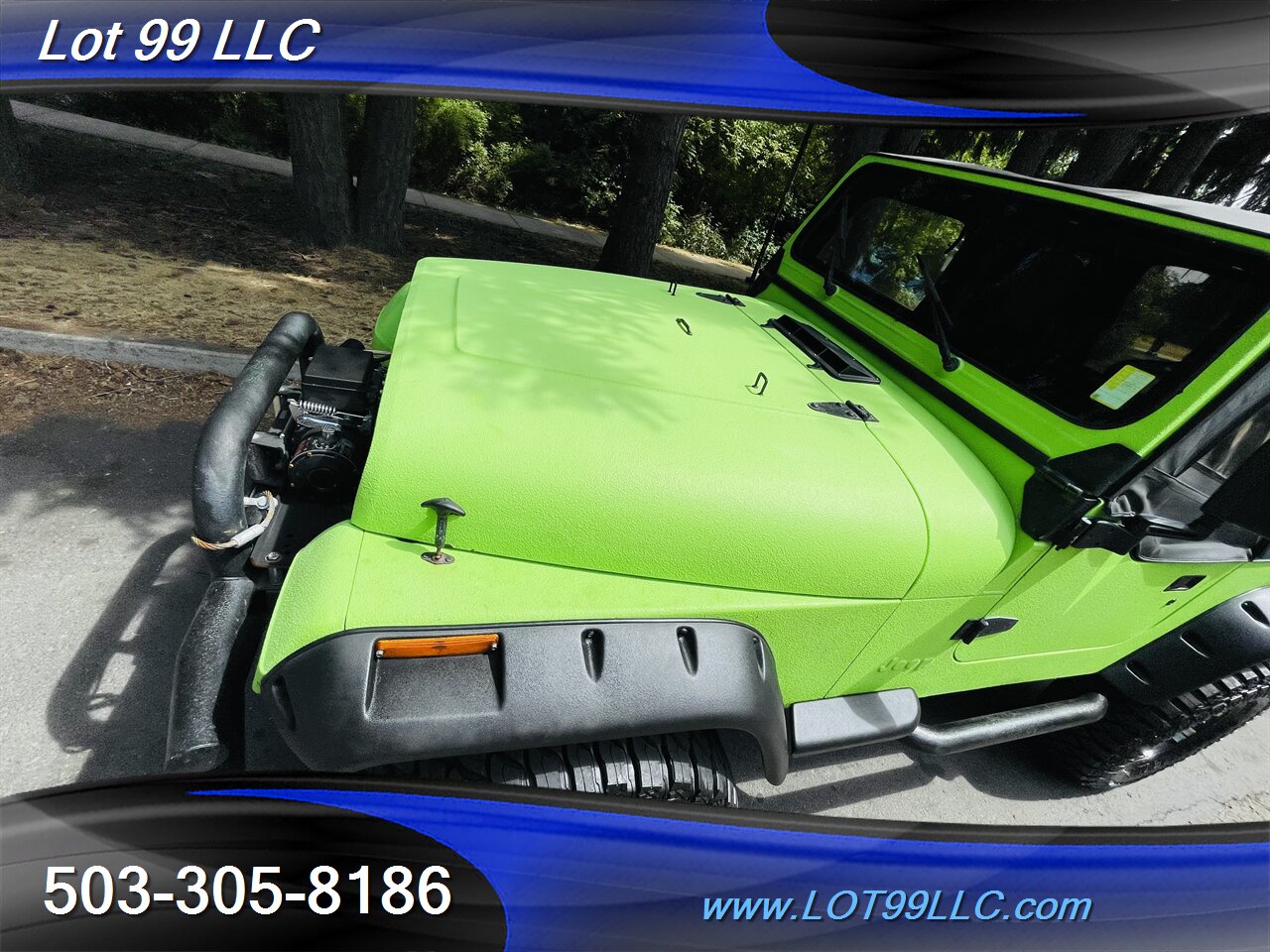 1992 Jeep Wrangler 4x4 *Lime Green Body Armour* Winch NEW TIRES Top   - Photo 35 - Milwaukie, OR 97267