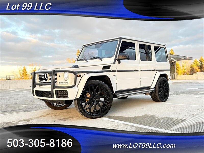 2017 Mercedes-Benz G550 AWD 102k Twin Turbo V8 416Hp  Designo Htd-Cld Leather 22