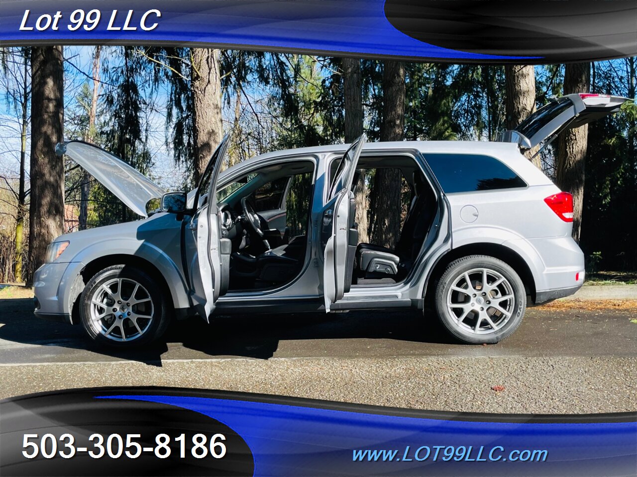 2019 Dodge Journey GT AWD Only 55k Miles 3rd Row Htd Leather   - Photo 19 - Milwaukie, OR 97267