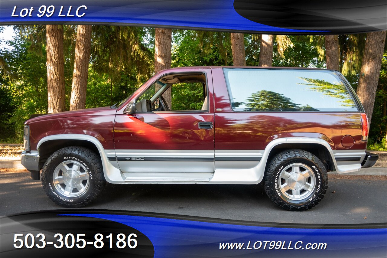 1992 Chevrolet Blazer 2 Door 4x4 K5 Blazer Silverado - Photo 1 - Milwaukie, OR 97267