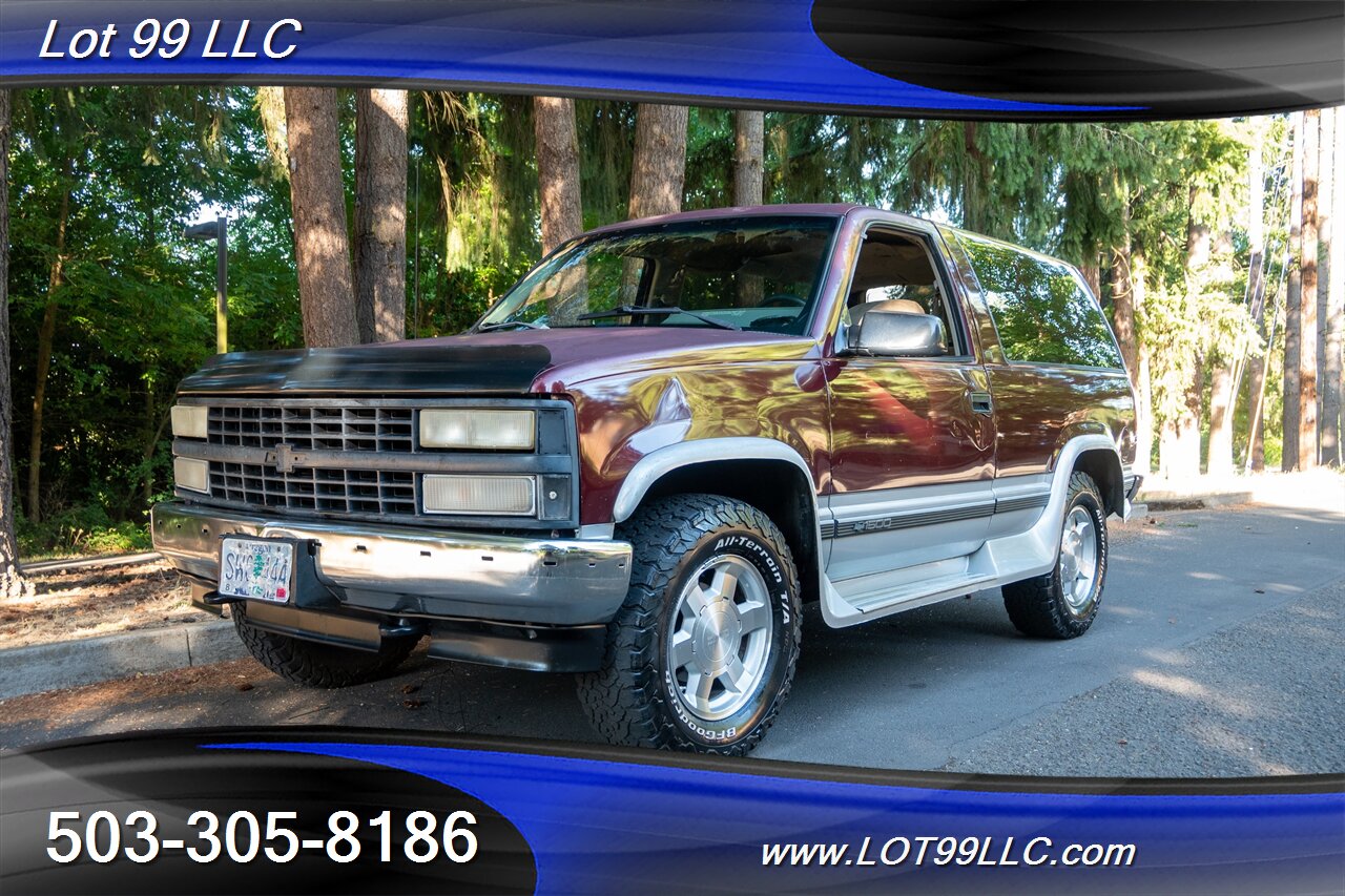 1992 Chevrolet Blazer 2 Door 4x4 K5 Blazer Silverado - Photo 2 - Milwaukie, OR 97267