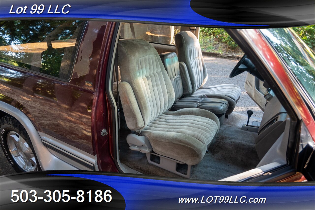 1992 Chevrolet Blazer 2 Door 4x4 K5 Blazer Silverado - Photo 21 - Milwaukie, OR 97267