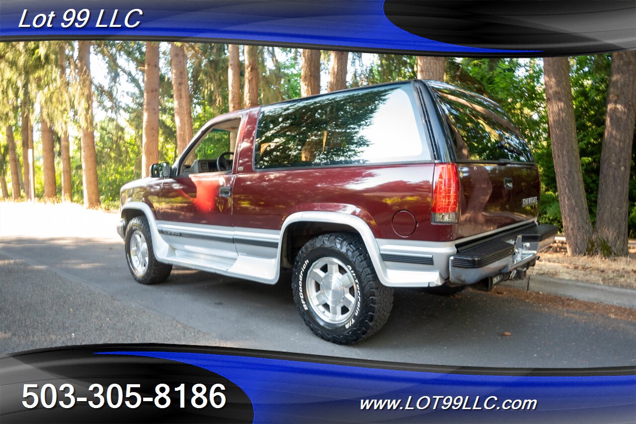1992 Chevrolet Blazer 2 Door 4x4 K5 Blazer Silverado - Photo 9 - Milwaukie, OR 97267