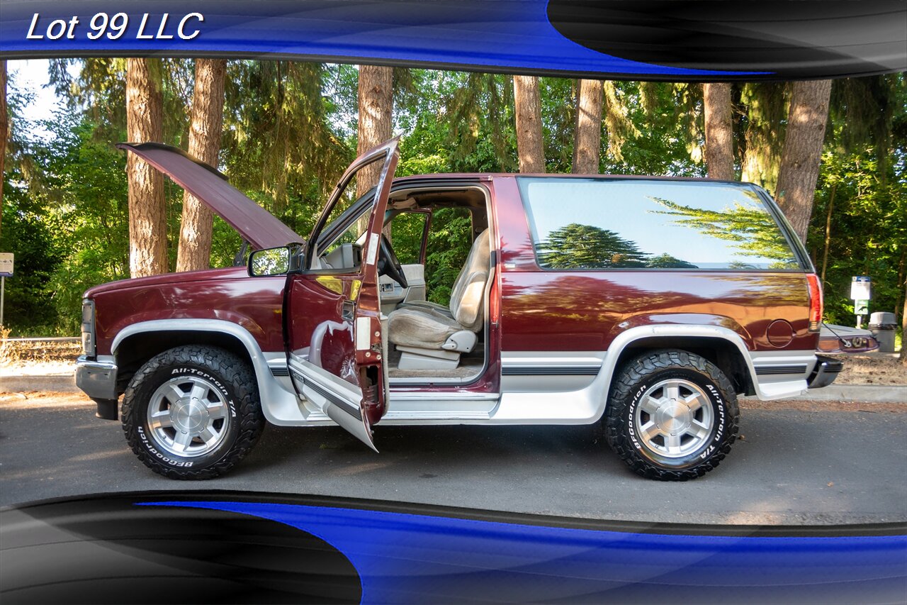 1992 Chevrolet Blazer 2 Door 4x4 K5 Blazer Silverado - Photo 22 - Milwaukie, OR 97267