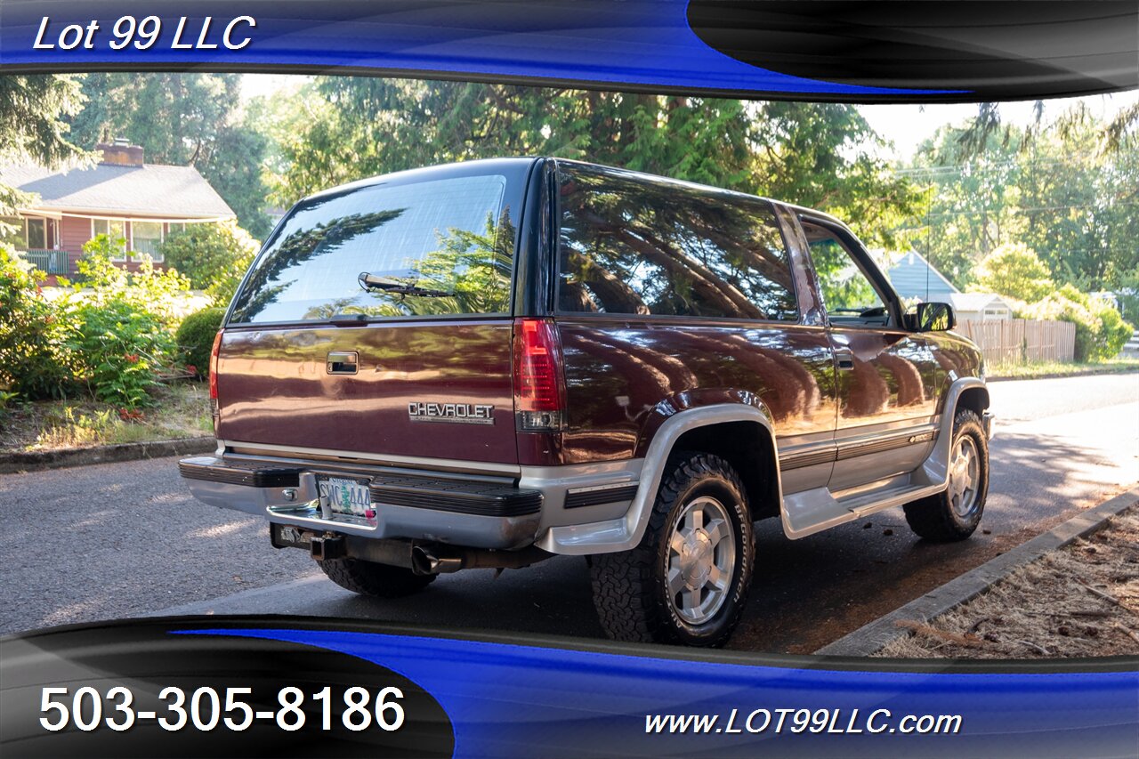 1992 Chevrolet Blazer 2 Door 4x4 K5 Blazer Silverado - Photo 7 - Milwaukie, OR 97267