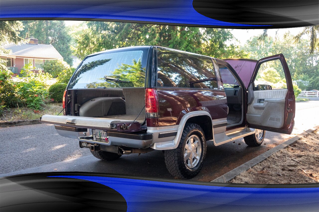 1992 Chevrolet Blazer 2 Door 4x4 K5 Blazer Silverado - Photo 29 - Milwaukie, OR 97267