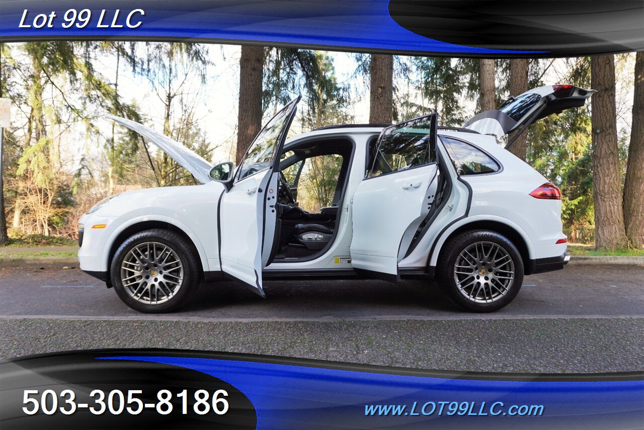 2017 Porsche Cayenne Platinum AWD Only 71k 3.6L Heated Leather Pano GPS  2 OWNERS Premium Wheels Newer Tires - Photo 28 - Milwaukie, OR 97267