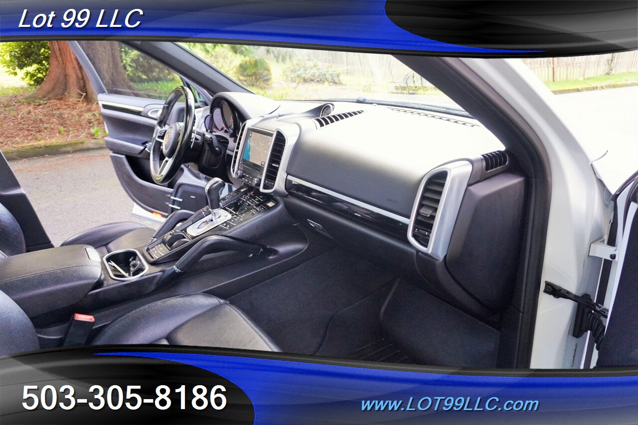 2017 Porsche Cayenne Platinum AWD Only 71k 3.6L Heated Leather Pano GPS  2 OWNERS Premium Wheels Newer Tires - Photo 17 - Milwaukie, OR 97267