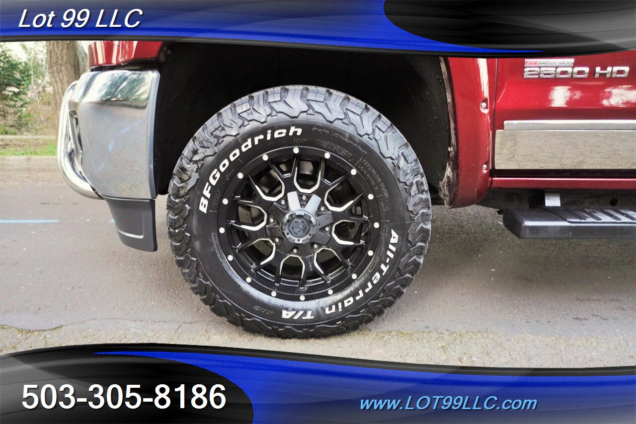 2015 GMC Sierra 2500HD SLT 4X4 6.6L Duramax Heated AC Leather LONG BED  Lifted Fuel Wheels BFG Tires Tinted Windows 2 OWNERS - Photo 3 - Milwaukie, OR 97267