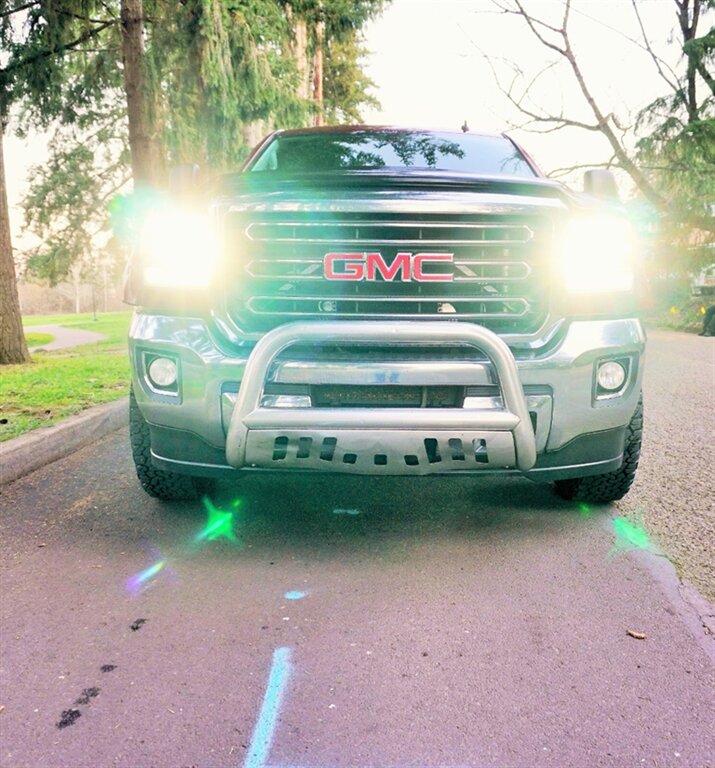 2015 GMC Sierra 2500HD SLT 4X4 6.6L Duramax Heated AC Leather LONG BED  Lifted Fuel Wheels BFG Tires Tinted Windows 2 OWNERS - Photo 6 - Milwaukie, OR 97267