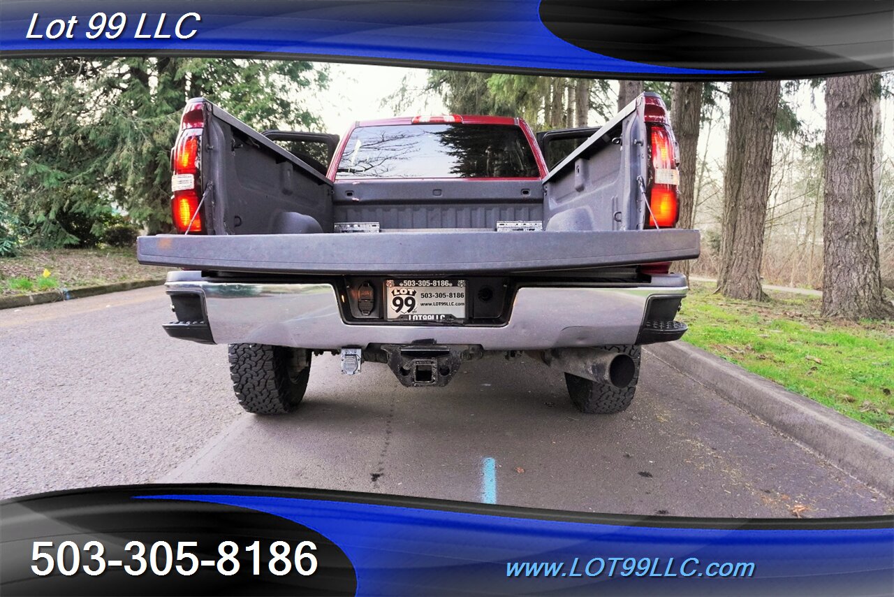 2015 GMC Sierra 2500HD SLT 4X4 6.6L Duramax Heated AC Leather LONG BED  Lifted Fuel Wheels BFG Tires Tinted Windows 2 OWNERS - Photo 30 - Milwaukie, OR 97267