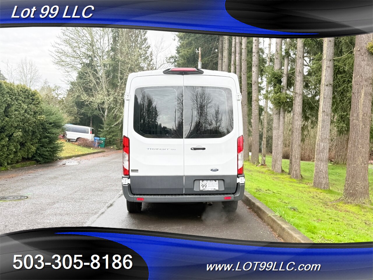 2018 Ford Transit Mid Roof 95k ** WHEELCHAIR VAN ** 5 Passenger Vinyl Seats Braun Rear Lift Backup Camera - Photo 15 - Milwaukie, OR 97267