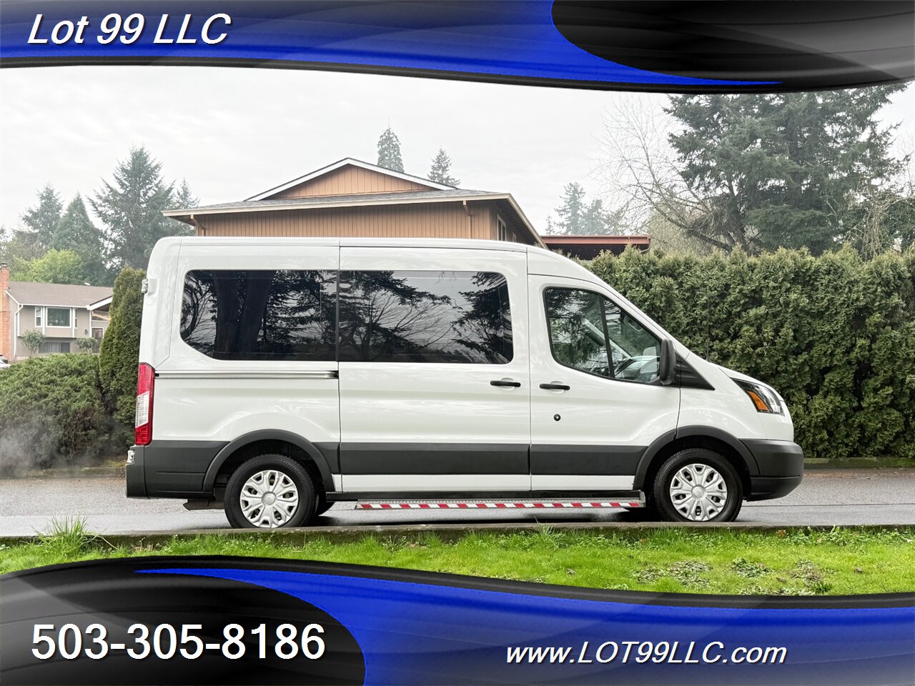 2018 Ford Transit Mid Roof 95k ** WHEELCHAIR VAN ** 5 Passenger Vinyl Seats Braun Rear Lift Backup Camera - Photo 13 - Milwaukie, OR 97267
