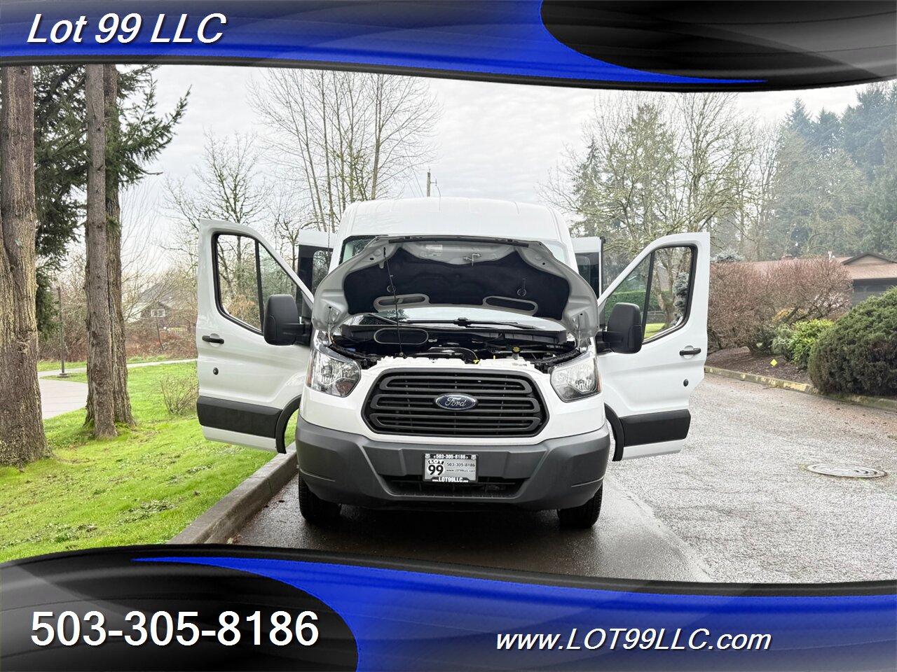 2018 Ford Transit Mid Roof 95k ** WHEELCHAIR VAN ** 5 Passenger Vinyl Seats Braun Rear Lift Backup Camera - Photo 38 - Milwaukie, OR 97267
