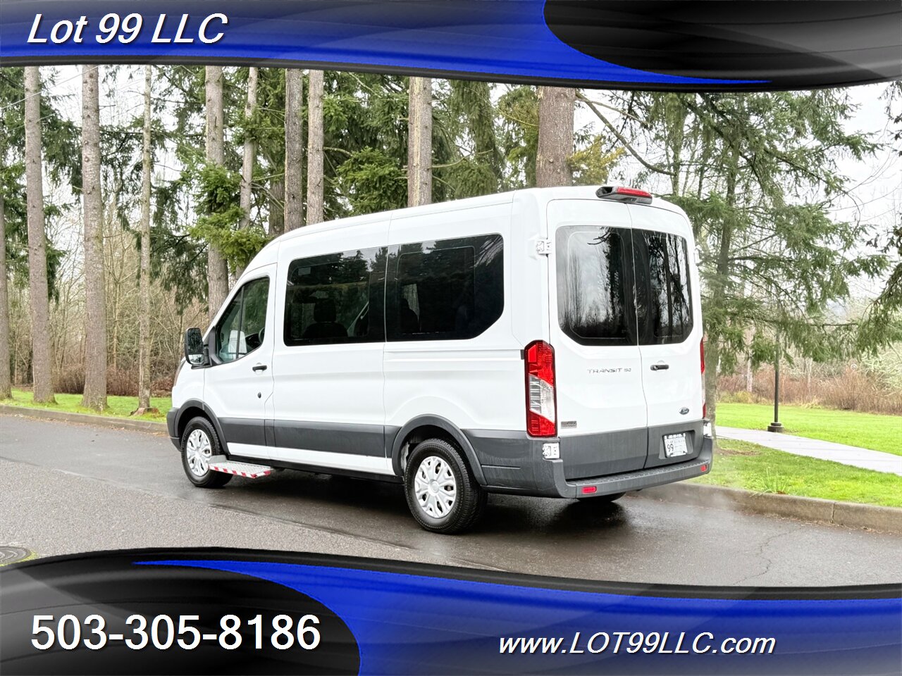 2018 Ford Transit Mid Roof 95k ** WHEELCHAIR VAN ** 5 Passenger Vinyl Seats Braun Rear Lift Backup Camera - Photo 16 - Milwaukie, OR 97267