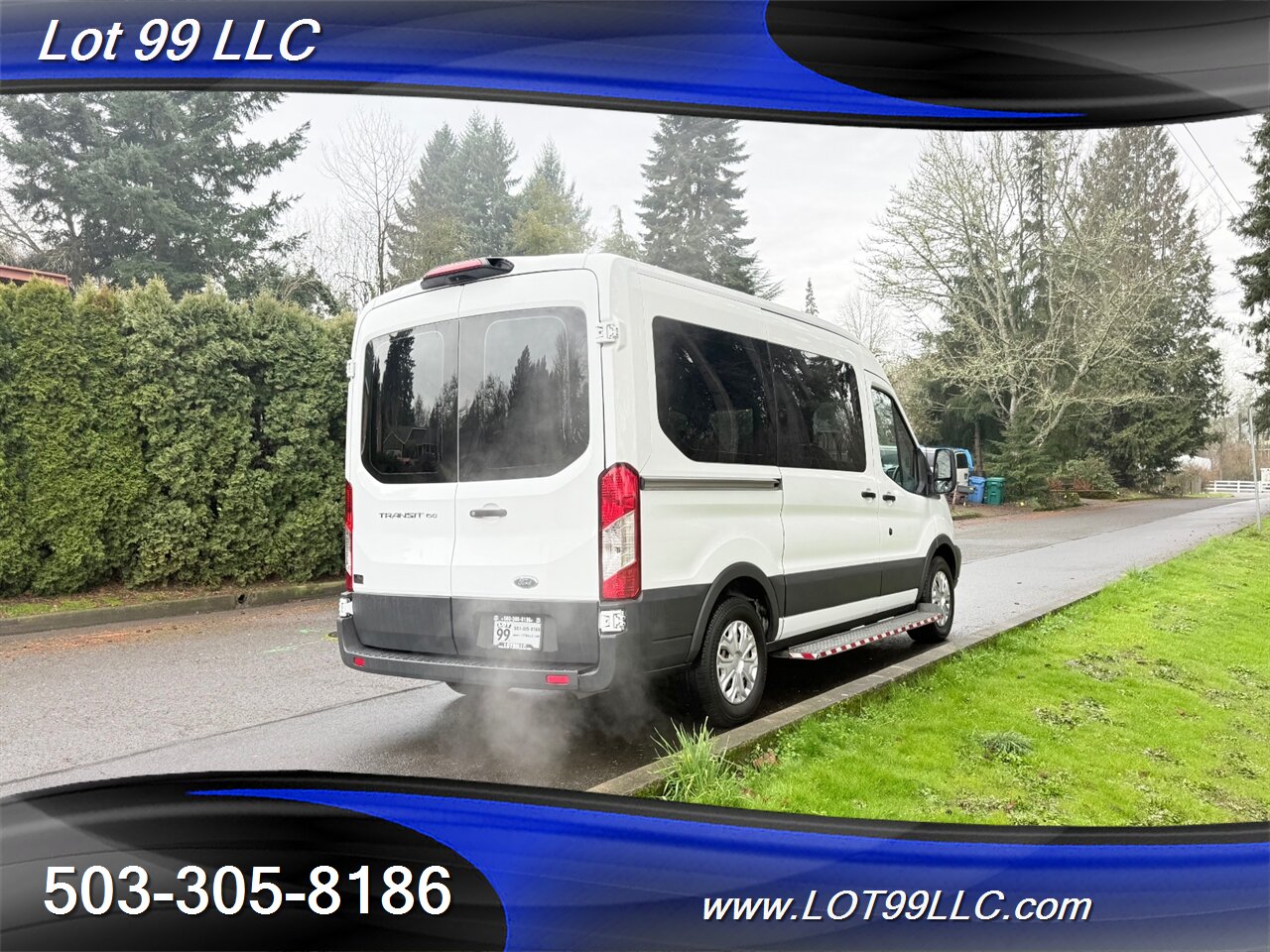 2018 Ford Transit Mid Roof 95k ** WHEELCHAIR VAN ** 5 Passenger Vinyl Seats Braun Rear Lift Backup Camera - Photo 14 - Milwaukie, OR 97267