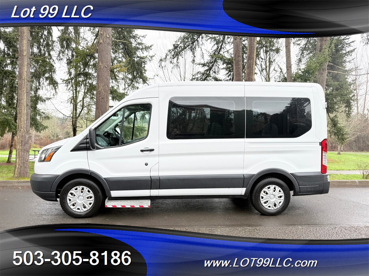 2018 Ford Transit Mid Roof 95k ** WHEELCHAIR VAN ** 5 Passenger Vinyl Seats Braun Rear Lift Backup Camera - Photo 9 - Milwaukie, OR 97267