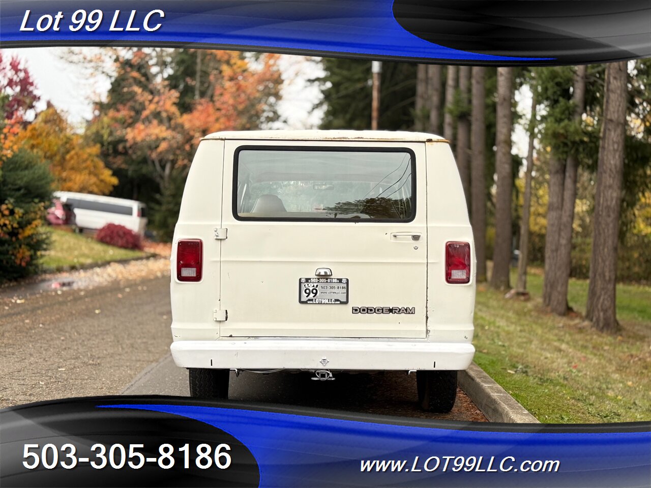1985 Dodge Ram Van B250 A ** 3.7L Inline 6 ** - Photo 10 - Milwaukie, OR 97267