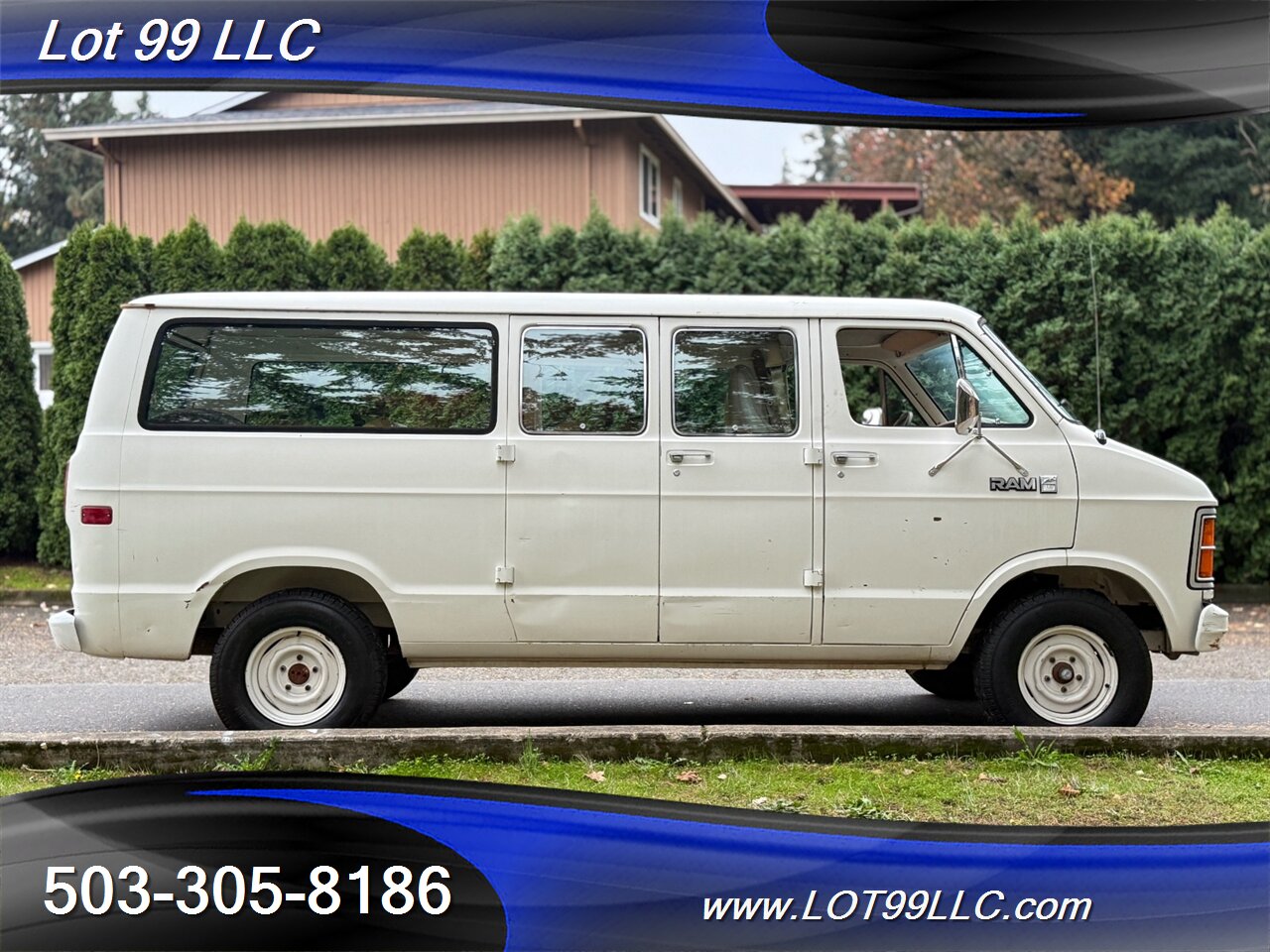1985 Dodge Ram Van B250 A ** 3.7L Inline 6 ** - Photo 7 - Milwaukie, OR 97267