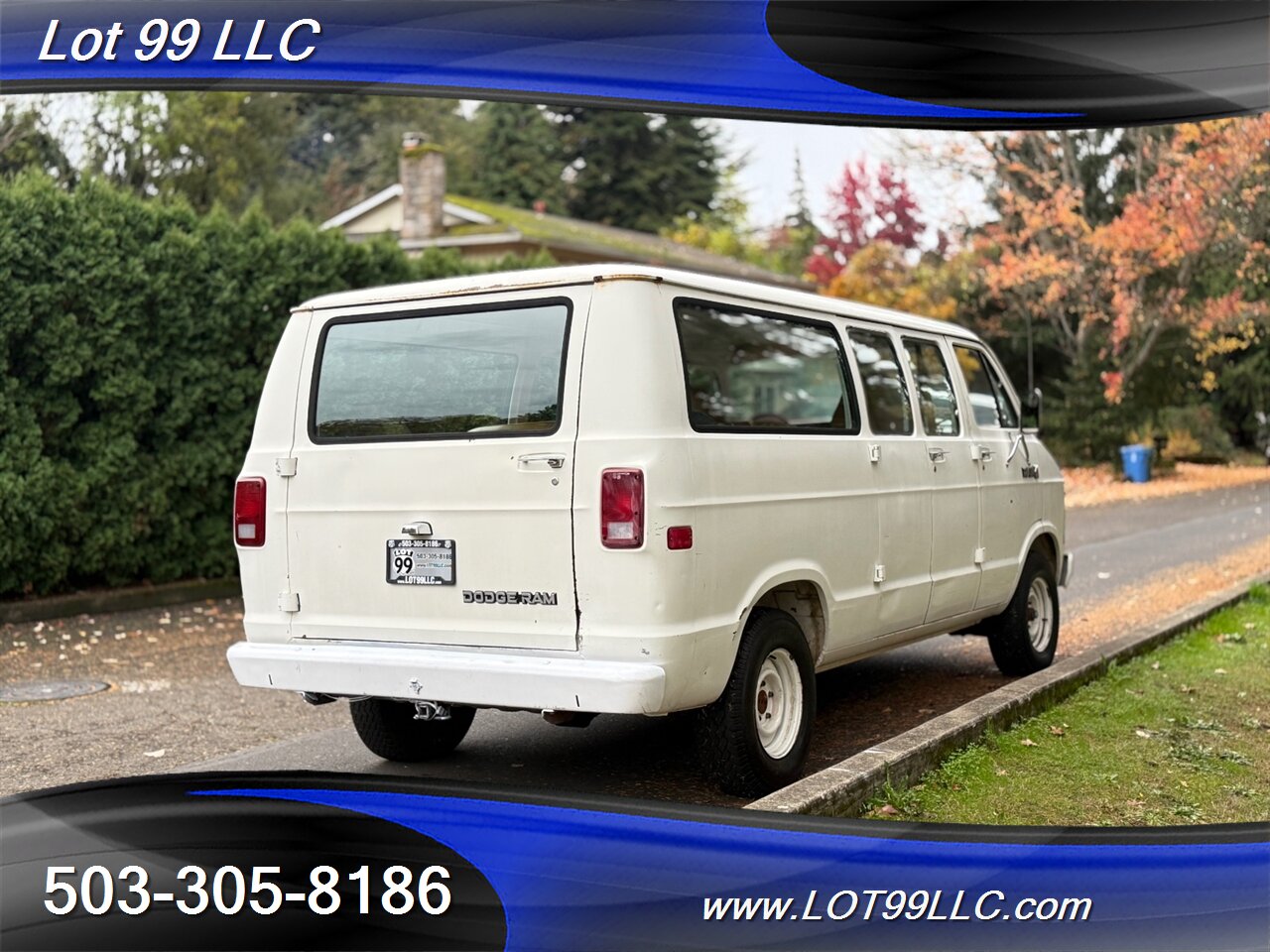 1985 Dodge Ram Van B250 A ** 3.7L Inline 6 ** - Photo 11 - Milwaukie, OR 97267