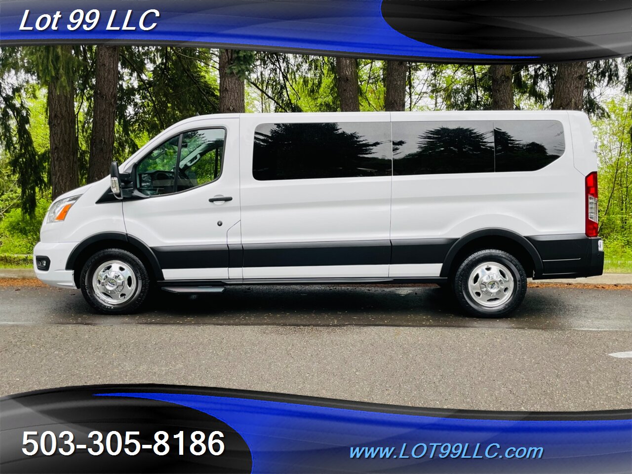 2021 Ford Transit 350 XLT ** AWD ** 37k 1-Owner 12 Passenger Van Eco   - Photo 1 - Milwaukie, OR 97267