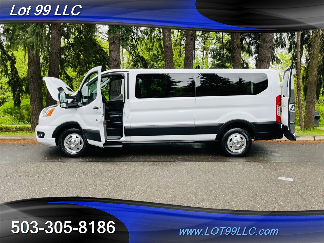 2021 Ford Transit 350 XLT ** AWD ** 37k 1-Owner 12 Passenger Van Eco   - Photo 57 - Milwaukie, OR 97267