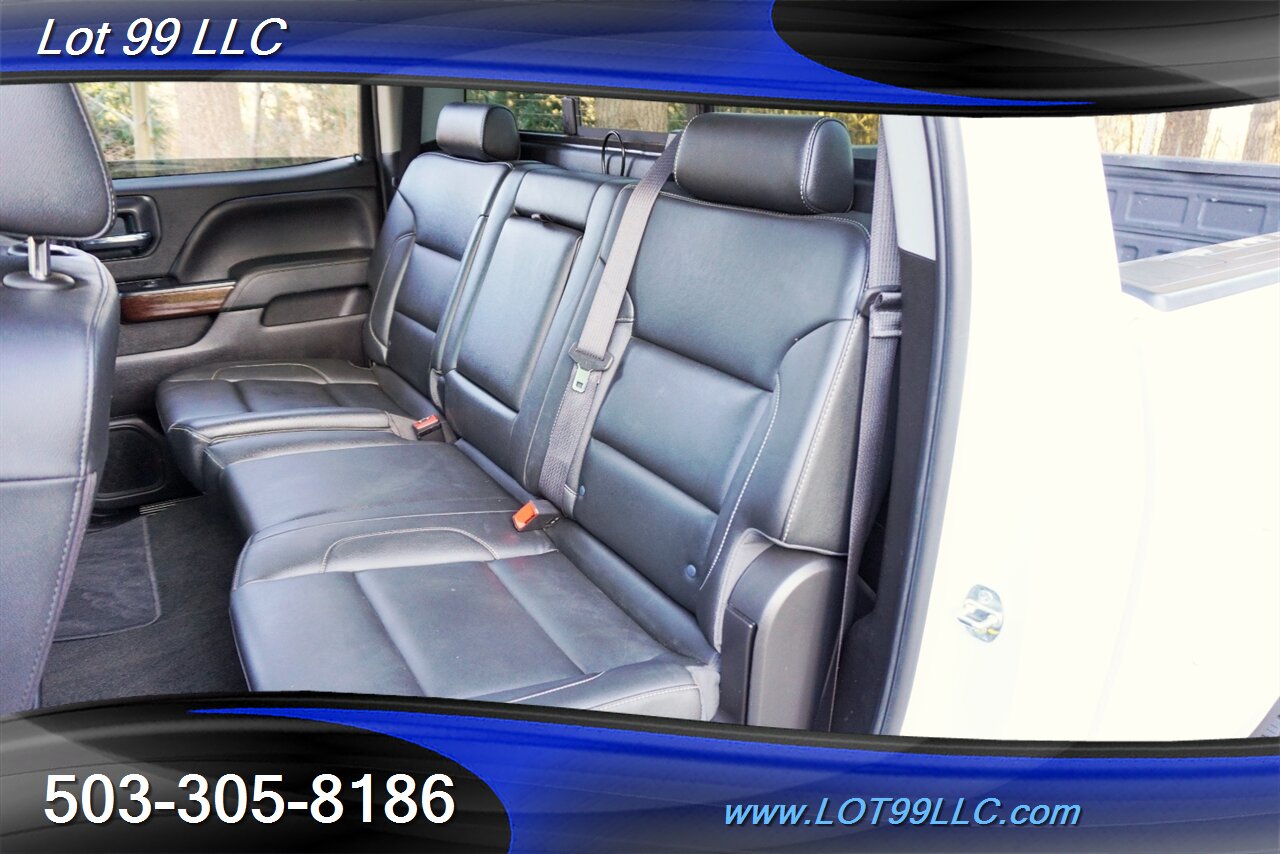 2018 GMC Sierra 3500HD SLT 4X4 6.6L DURAMAX Heated AC Leather Moon Roof  Chrome Wheels Newer Tires Short Bed 1 OWNER NO RUST Local Trade - Photo 14 - Milwaukie, OR 97267