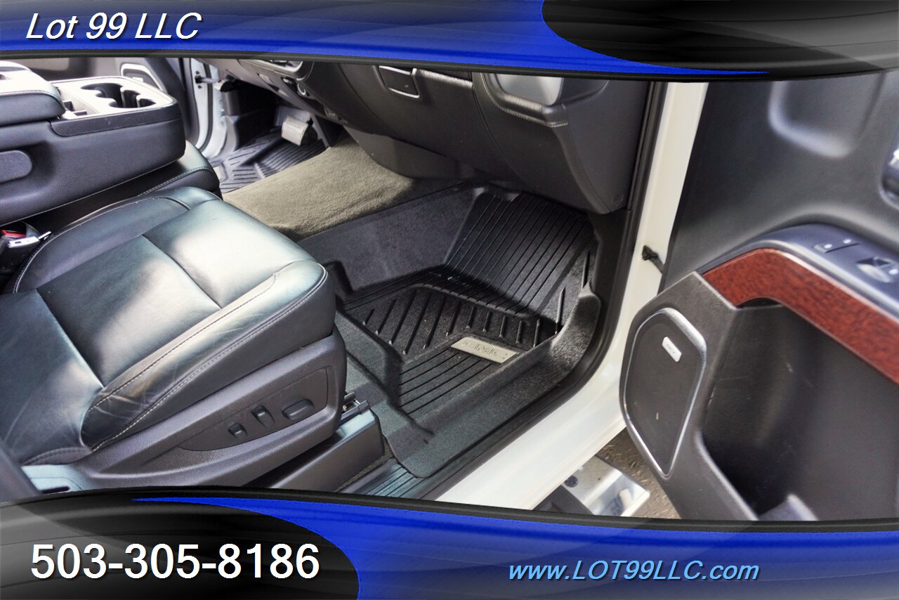 2018 GMC Sierra 3500HD SLT 4X4 6.6L DURAMAX Heated AC Leather Moon Roof  Chrome Wheels Newer Tires Short Bed 1 OWNER NO RUST Local Trade - Photo 35 - Milwaukie, OR 97267