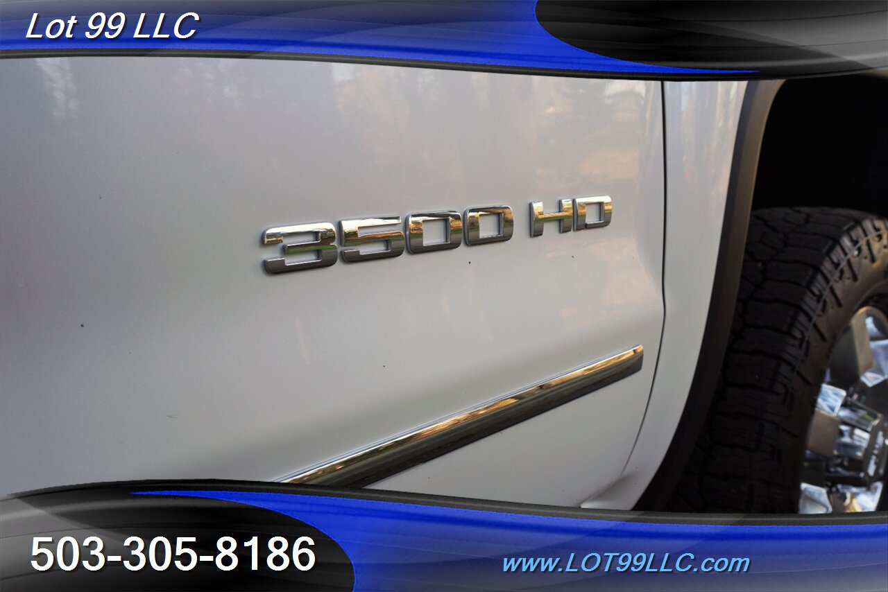 2018 GMC Sierra 3500HD SLT 4X4 6.6L DURAMAX Heated AC Leather Moon Roof  Chrome Wheels Newer Tires Short Bed 1 OWNER NO RUST Local Trade - Photo 37 - Milwaukie, OR 97267