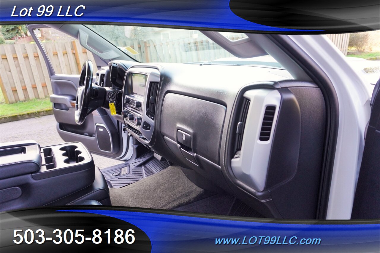 2018 GMC Sierra 3500HD SLT 4X4 6.6L DURAMAX Heated AC Leather Moon Roof  Chrome Wheels Newer Tires Short Bed 1 OWNER NO RUST Local Trade - Photo 18 - Milwaukie, OR 97267