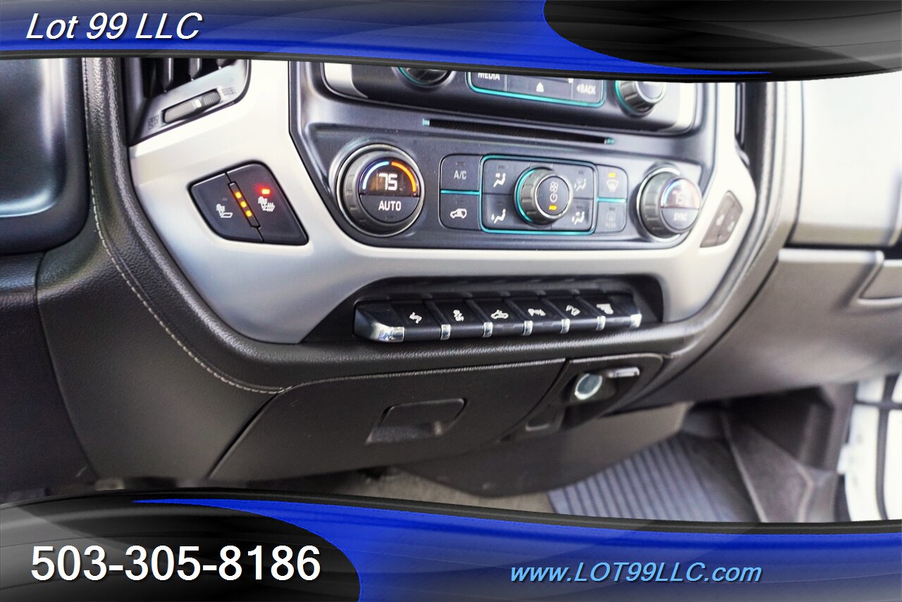 2018 GMC Sierra 3500HD SLT 4X4 6.6L DURAMAX Heated AC Leather Moon Roof  Chrome Wheels Newer Tires Short Bed 1 OWNER NO RUST Local Trade - Photo 23 - Milwaukie, OR 97267