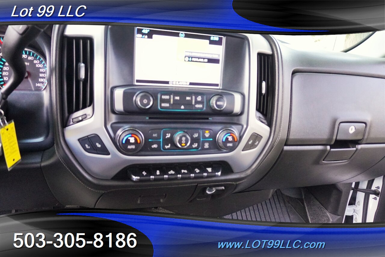 2018 GMC Sierra 3500HD SLT 4X4 6.6L DURAMAX Heated AC Leather Moon Roof  Chrome Wheels Newer Tires Short Bed 1 OWNER NO RUST Local Trade - Photo 22 - Milwaukie, OR 97267