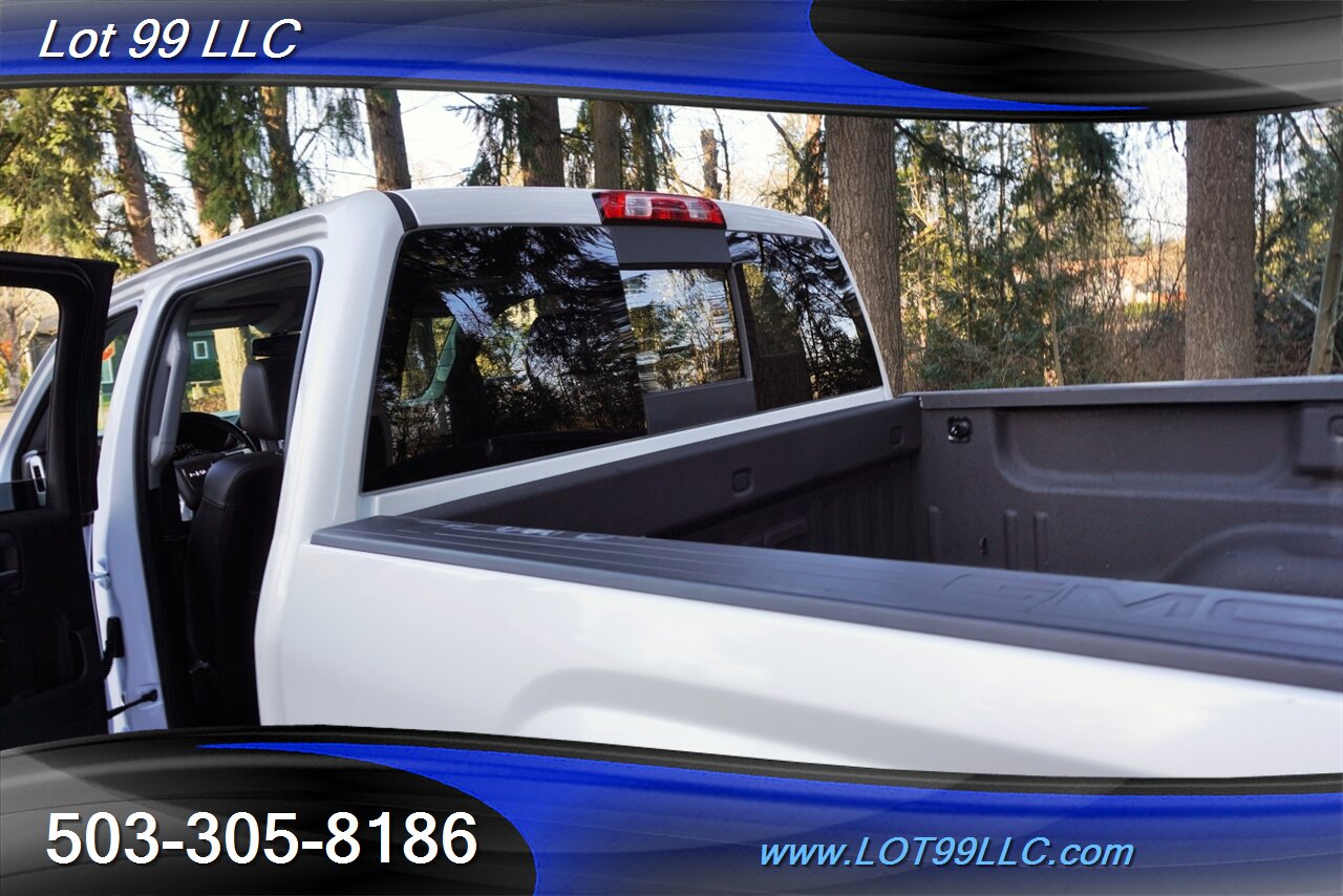 2018 GMC Sierra 3500HD SLT 4X4 6.6L DURAMAX Heated AC Leather Moon Roof  Chrome Wheels Newer Tires Short Bed 1 OWNER NO RUST Local Trade - Photo 15 - Milwaukie, OR 97267