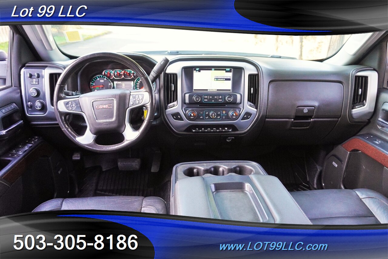 2018 GMC Sierra 3500HD SLT 4X4 6.6L DURAMAX Heated AC Leather Moon Roof  Chrome Wheels Newer Tires Short Bed 1 OWNER NO RUST Local Trade - Photo 2 - Milwaukie, OR 97267