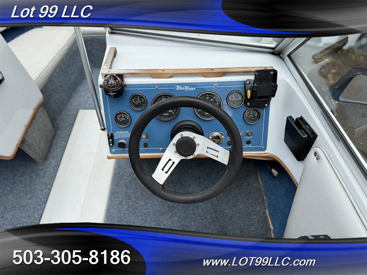 1986 Bluewater Blazer 16' 3.0 4Cyl 120hp  OMC Cobra Outdrive   - Photo 33 - Milwaukie, OR 97267