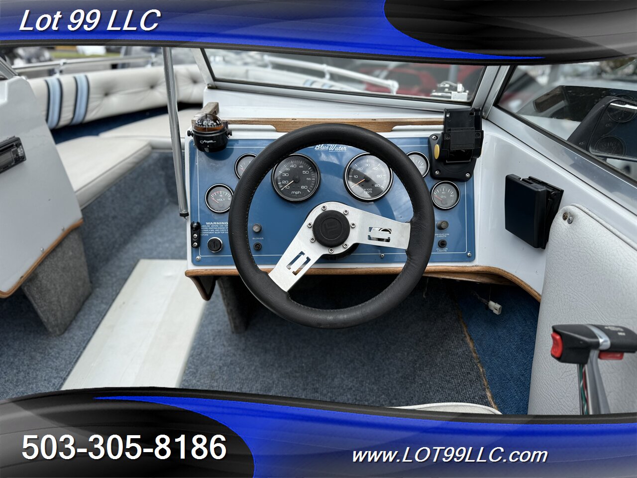 1986 Bluewater Blazer 16' 3.0 4Cyl 120hp  OMC Cobra Outdrive   - Photo 25 - Milwaukie, OR 97267