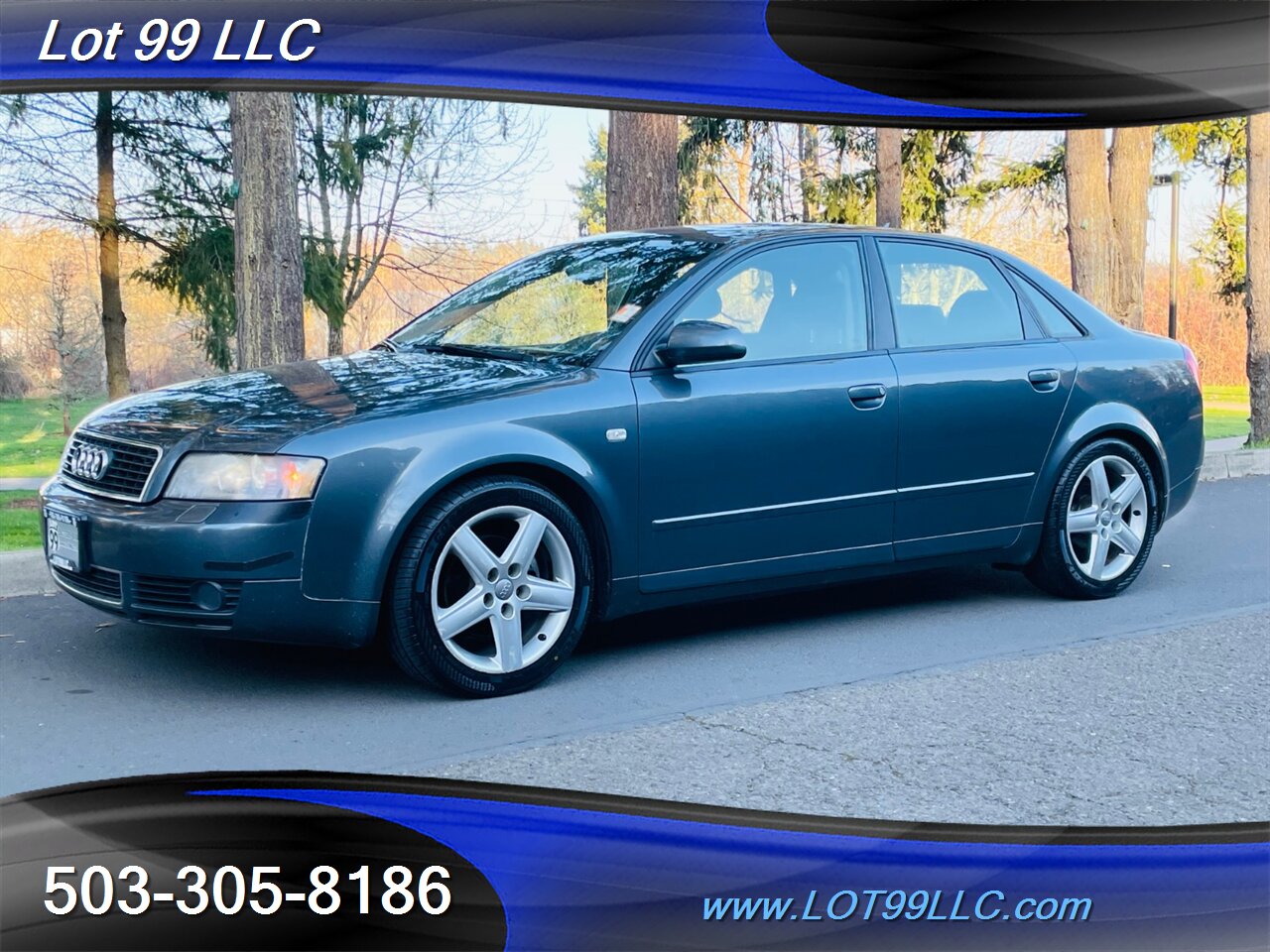 2005 Audi A4 1.8T quattro AWD 6 Speed Manual Leather NEW TIRES   - Photo 3 - Milwaukie, OR 97267