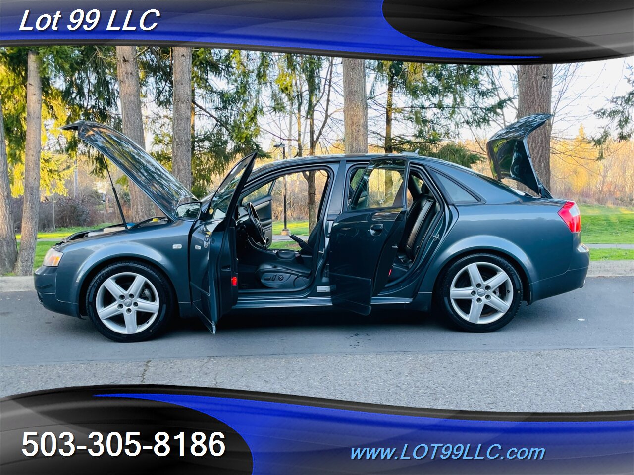 2005 Audi A4 1.8T quattro AWD 6 Speed Manual Leather NEW TIRES   - Photo 18 - Milwaukie, OR 97267