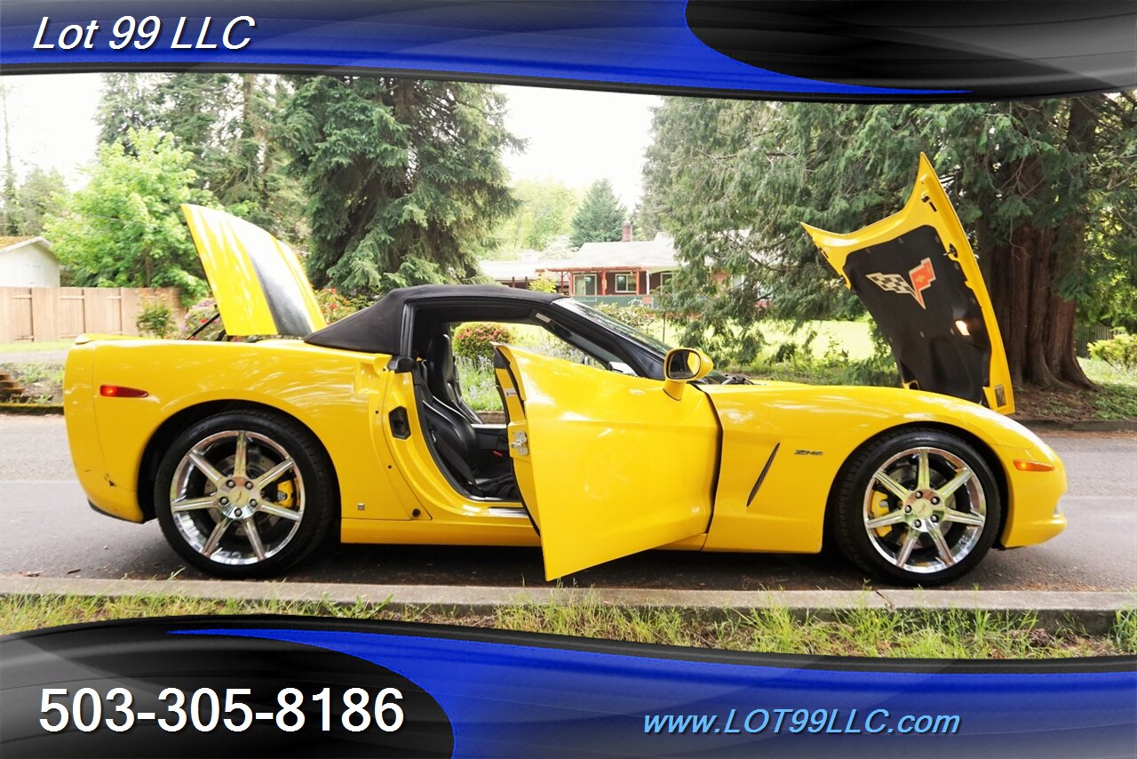 2009 Chevrolet Corvette ZHZ Convertible V8 6.2L Leather Chrome Wheels   - Photo 30 - Milwaukie, OR 97267