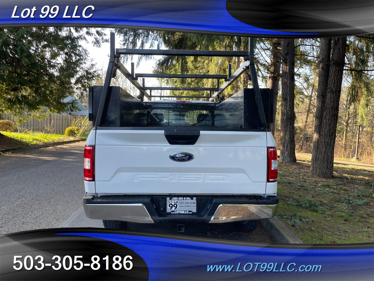 2019 Ford F-150 XL 47k 5.0L V8 NEW TIRES Long Bed Lumber Rack Tow   - Photo 7 - Milwaukie, OR 97267