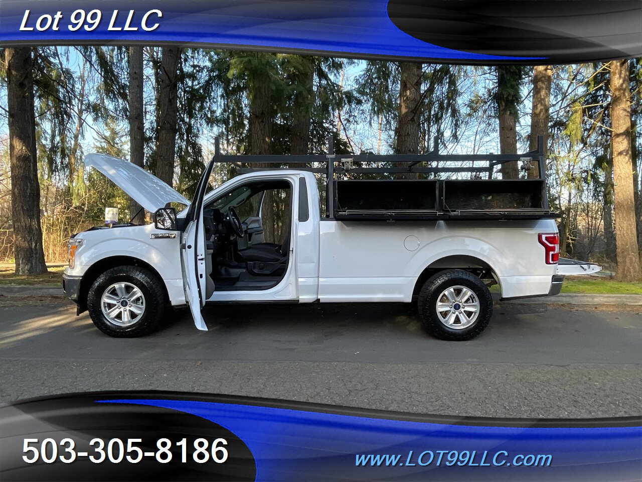 2019 Ford F-150 XL 47k 5.0L V8 NEW TIRES Long Bed Lumber Rack Tow   - Photo 18 - Milwaukie, OR 97267