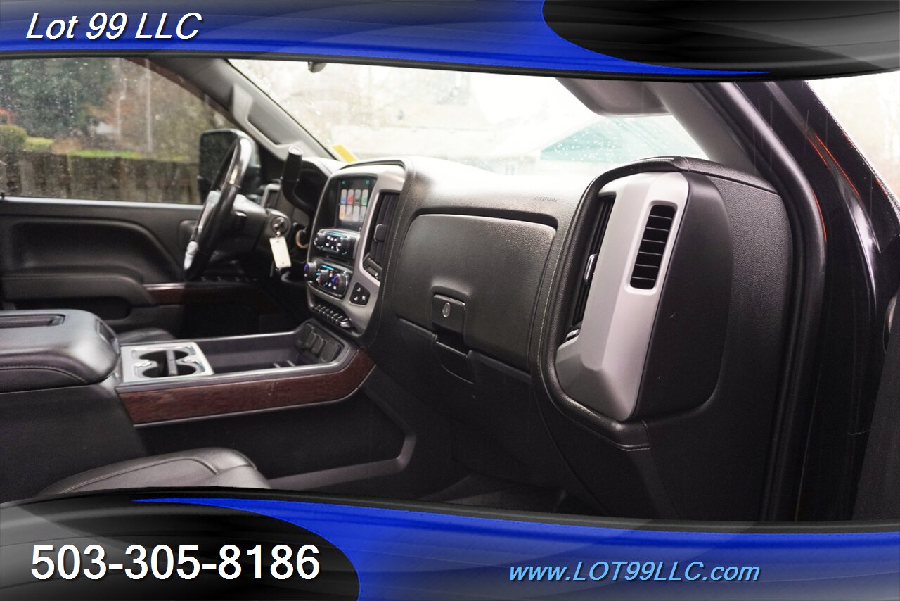 2018 GMC Sierra 3500HD SLT 4X4 92K 6.6L Duramax Diesel Heated AC Leather  GPS Moon Roof LIFTED 20S 37 OFF ROAD TIRES - Photo 18 - Milwaukie, OR 97267